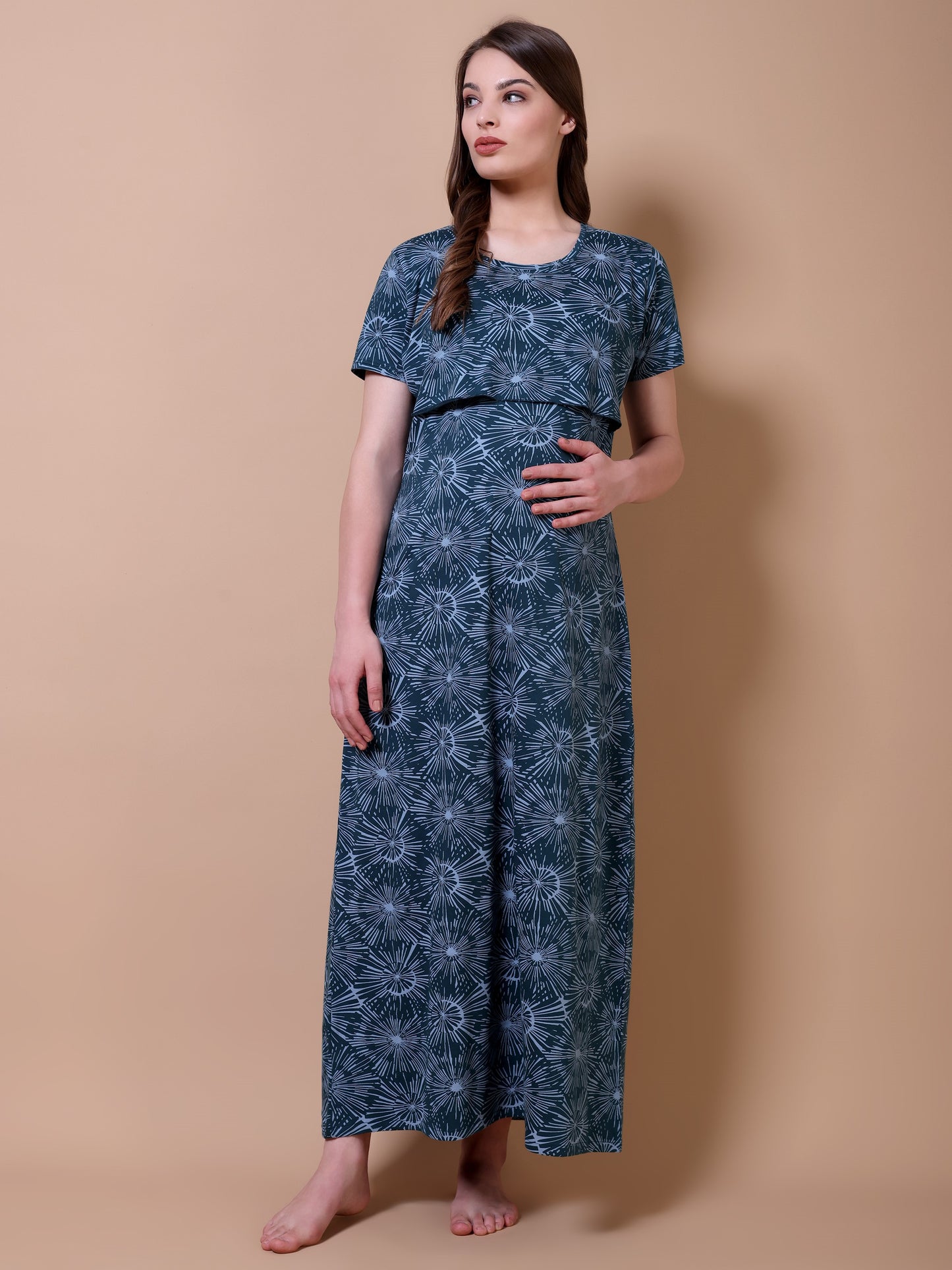 Starbust print Maternity and Lounge Nighty