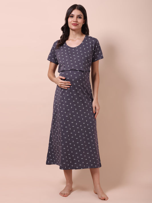 Twilight Diamond Maternity and Lounge Nighty