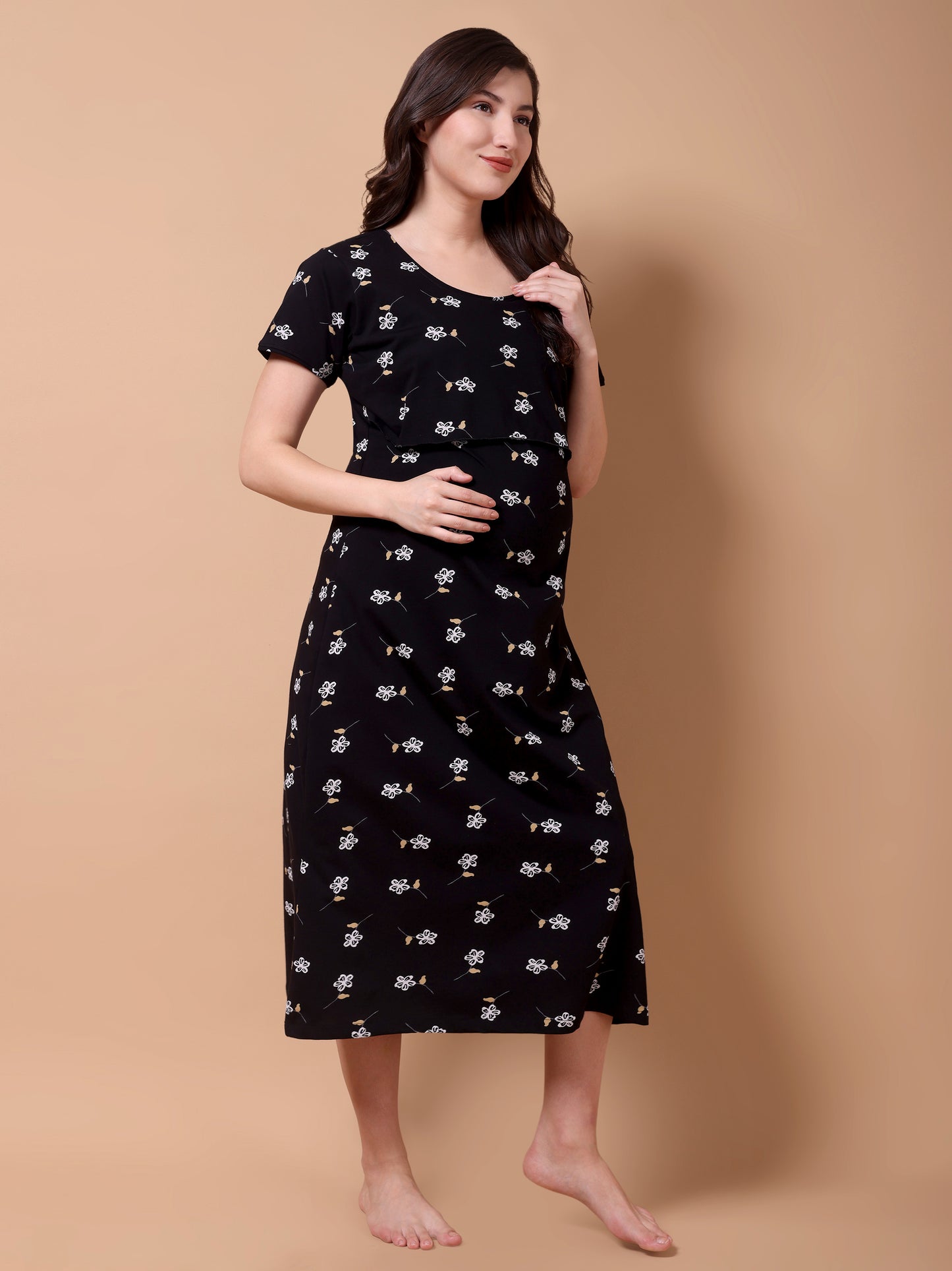 Expecting Elegance Maternity and Lounge Nighty