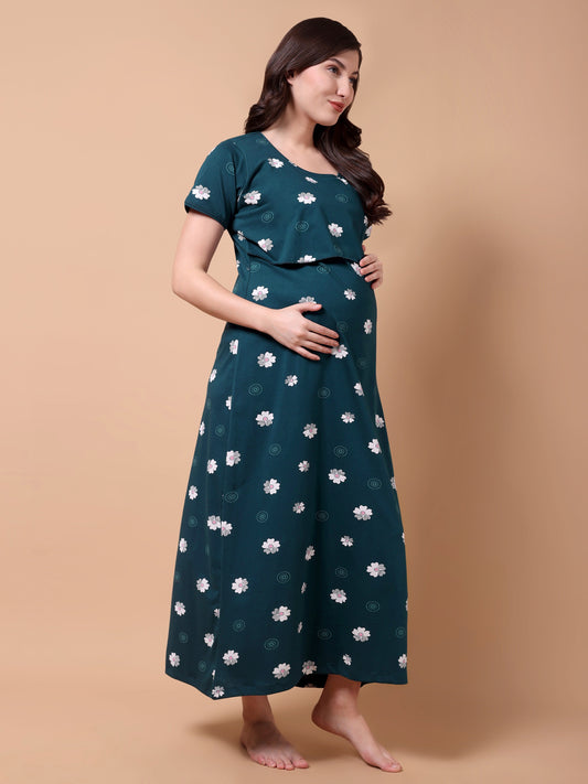 Serene Meadow Maternity and Lounge Nighty