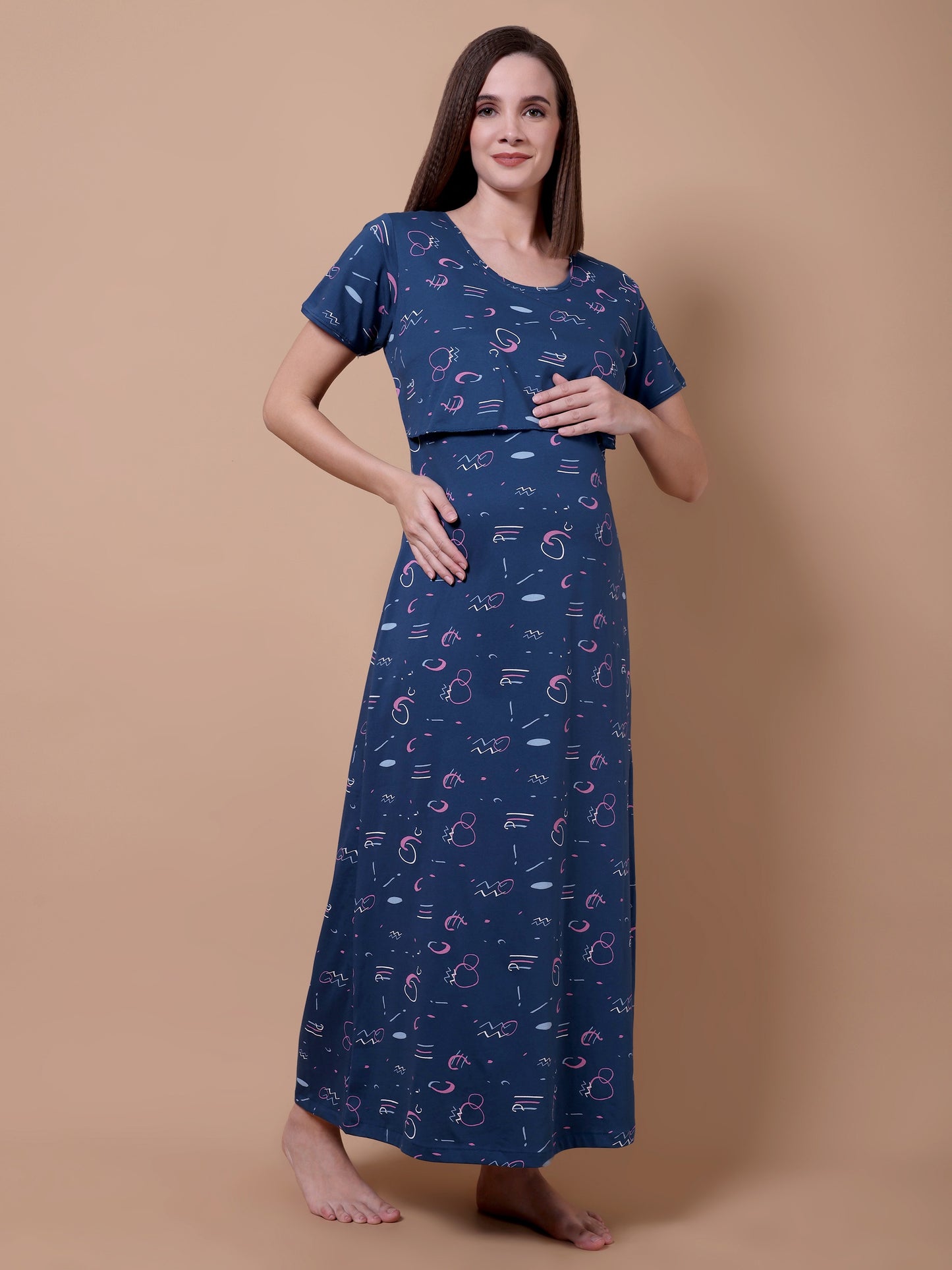 Rangrez Maternity and Lounge Nighty