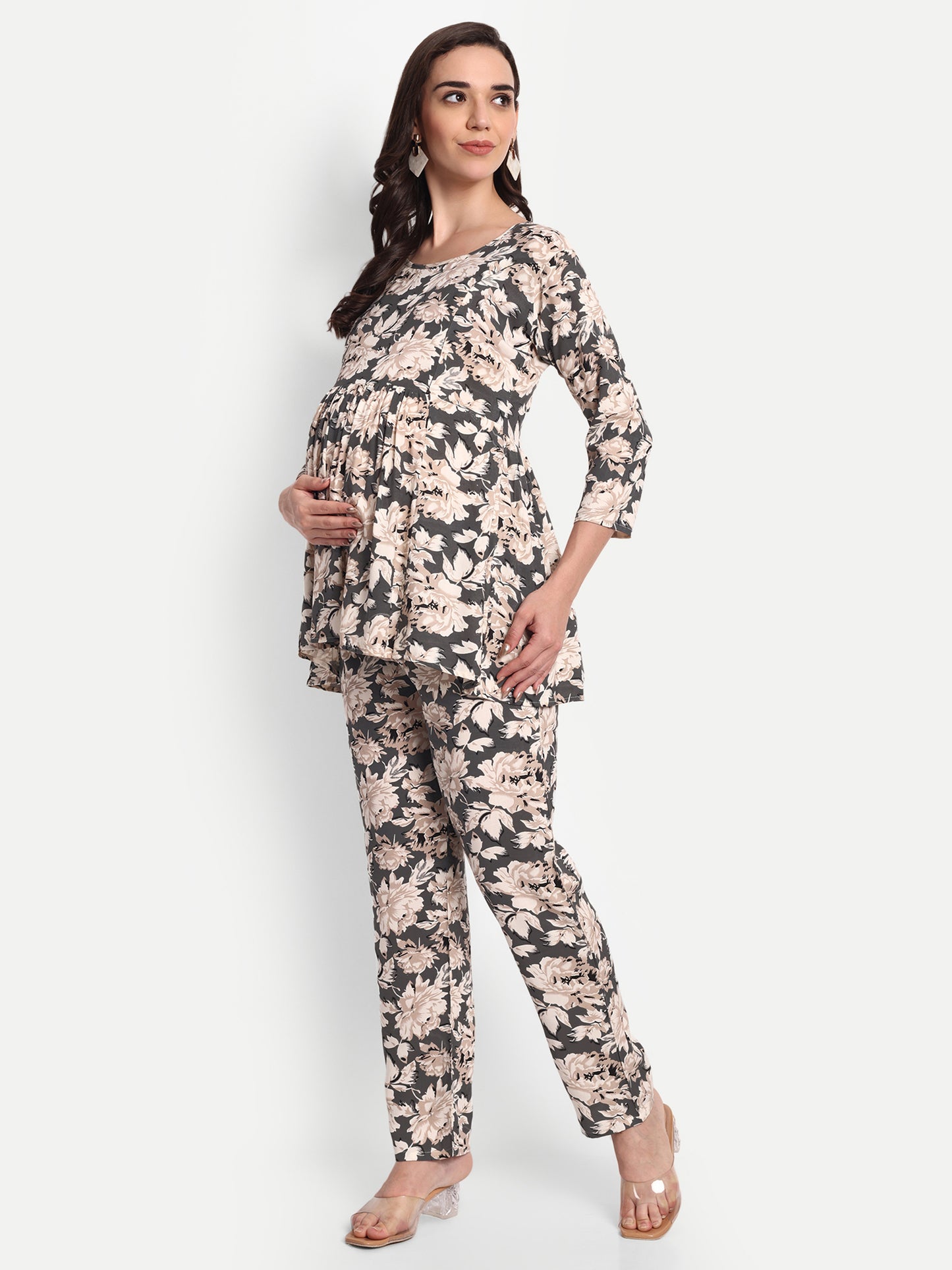 Greyflower Maternity & Nursing Co-ord set