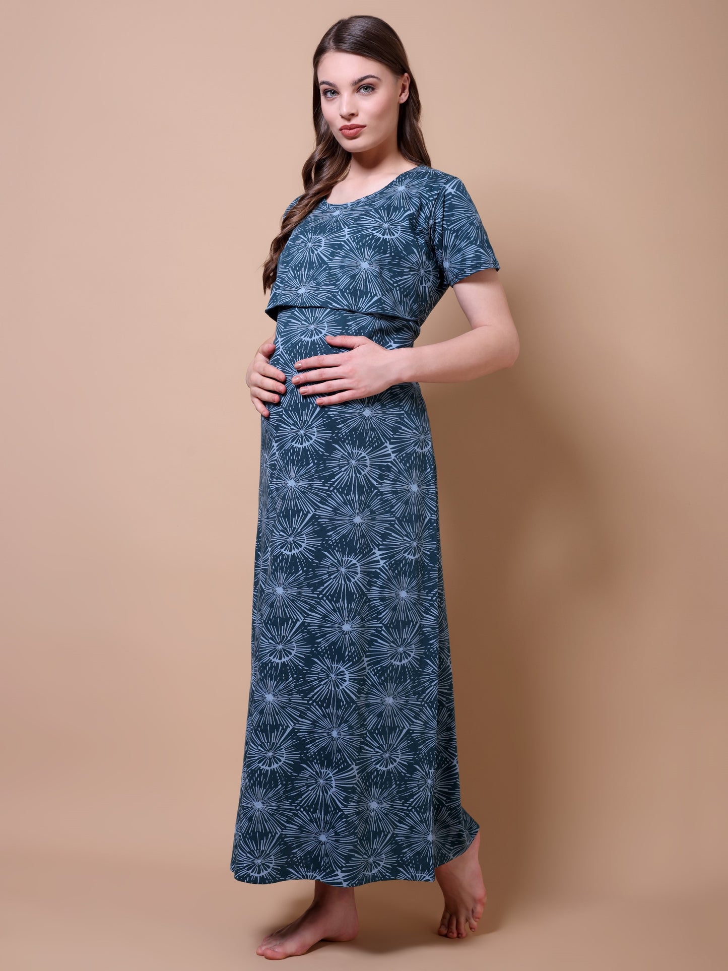 Starbust print Maternity and Lounge Nighty
