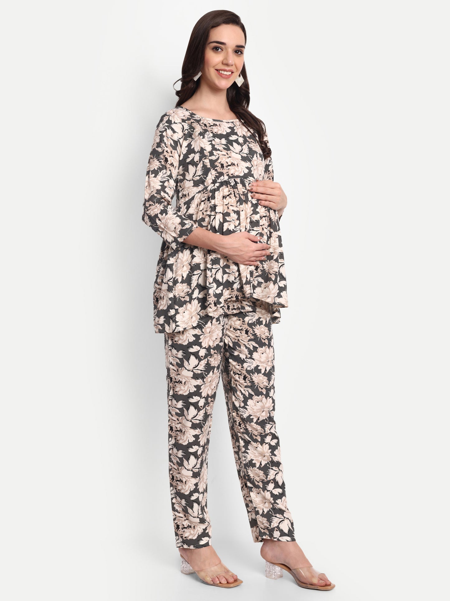 Greyflower Maternity & Nursing Co-ord set