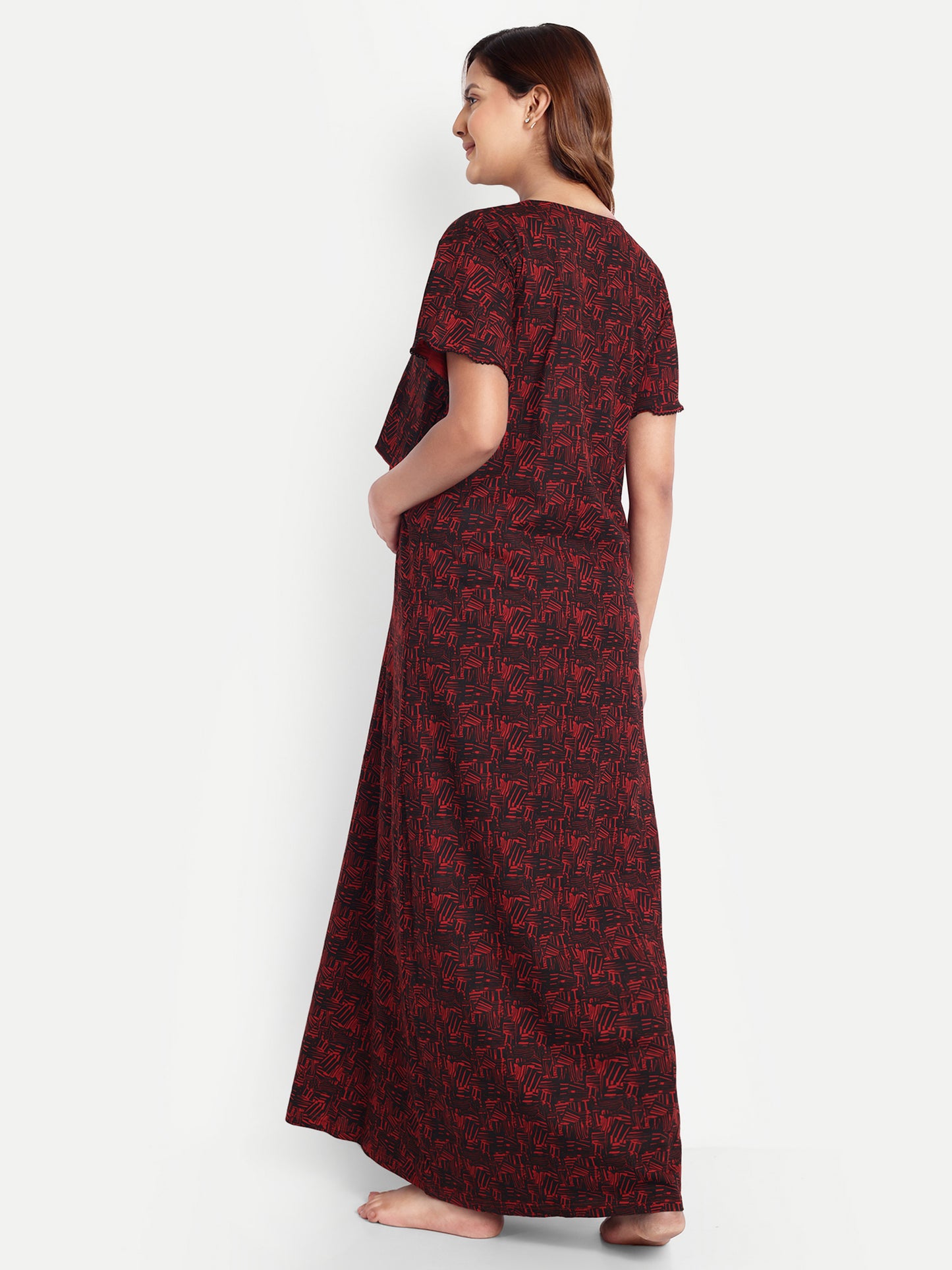 Scarlet Red Maternity and Lounge Nighty