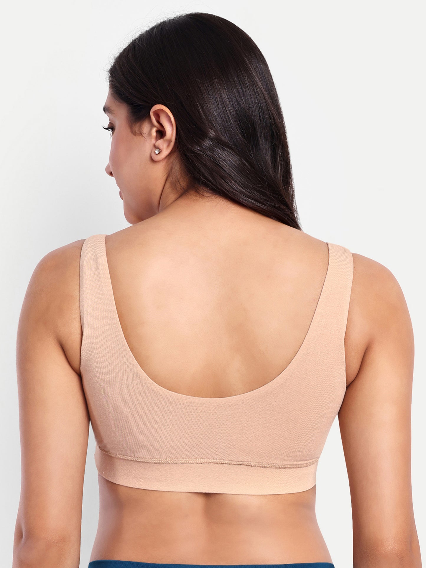 Maternity Lounge Bamboo Bra (removable cups) Skin