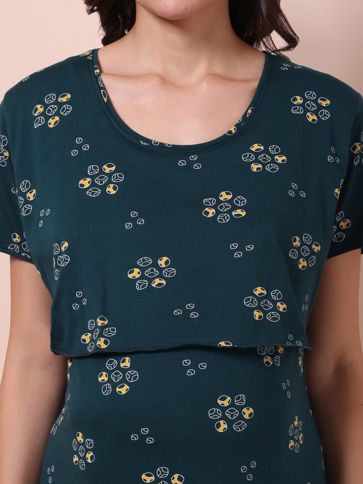 Harvest Green Maternity and Lounge Nighty