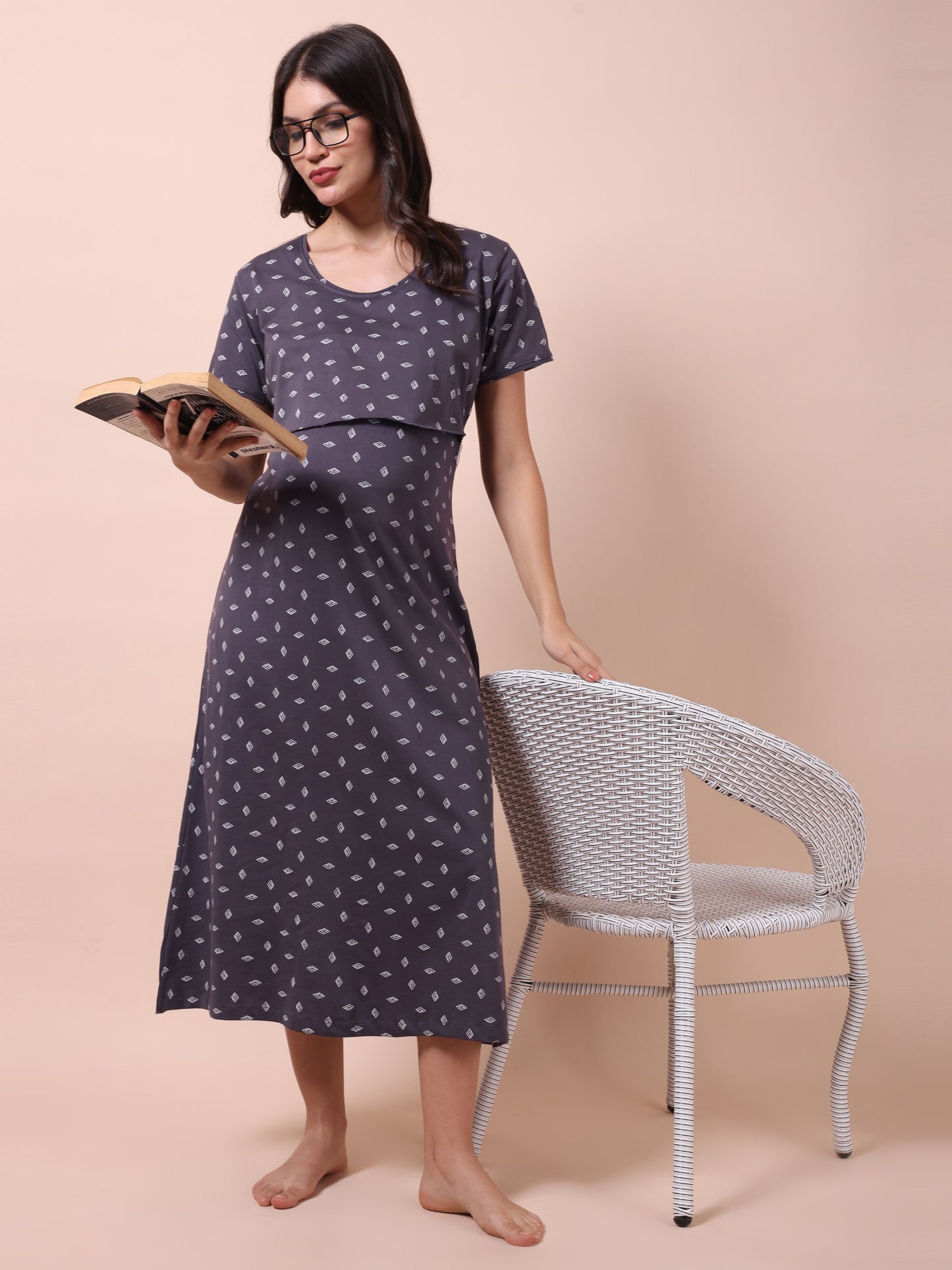 Twilight Diamond Maternity and Lounge Nighty