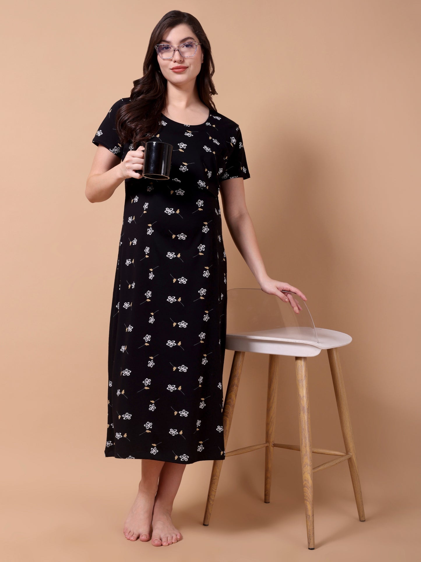 Expecting Elegance Maternity and Lounge Nighty