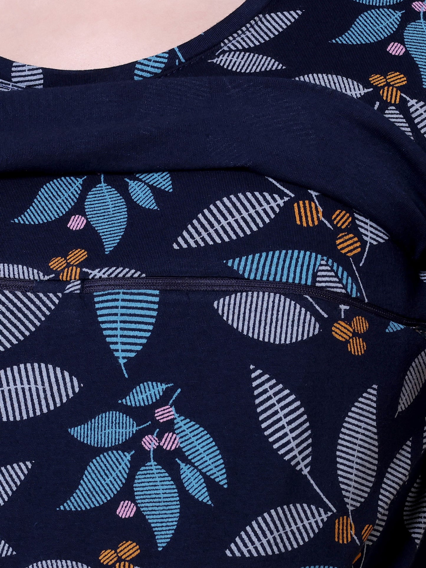 Floral Folliage Maternity and Lounge Nighty