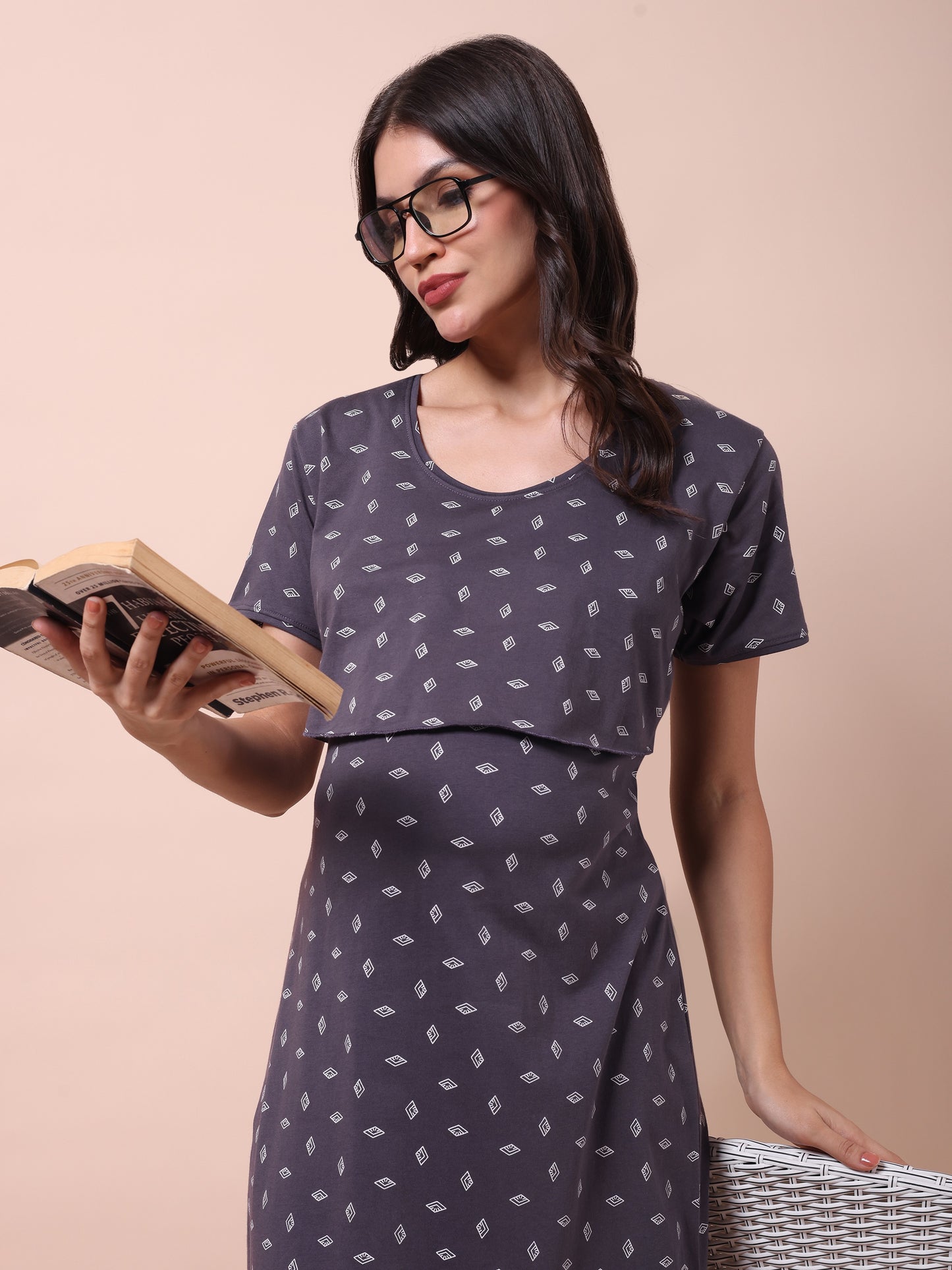 Twilight Diamond Maternity and Lounge Nighty