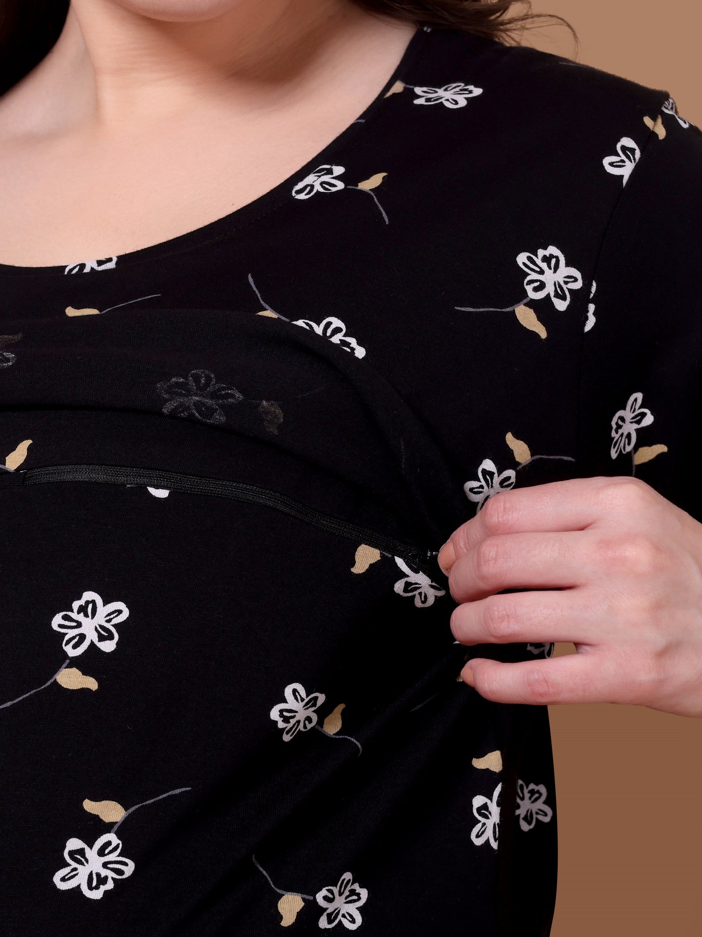 Expecting Elegance Maternity and Lounge Nighty