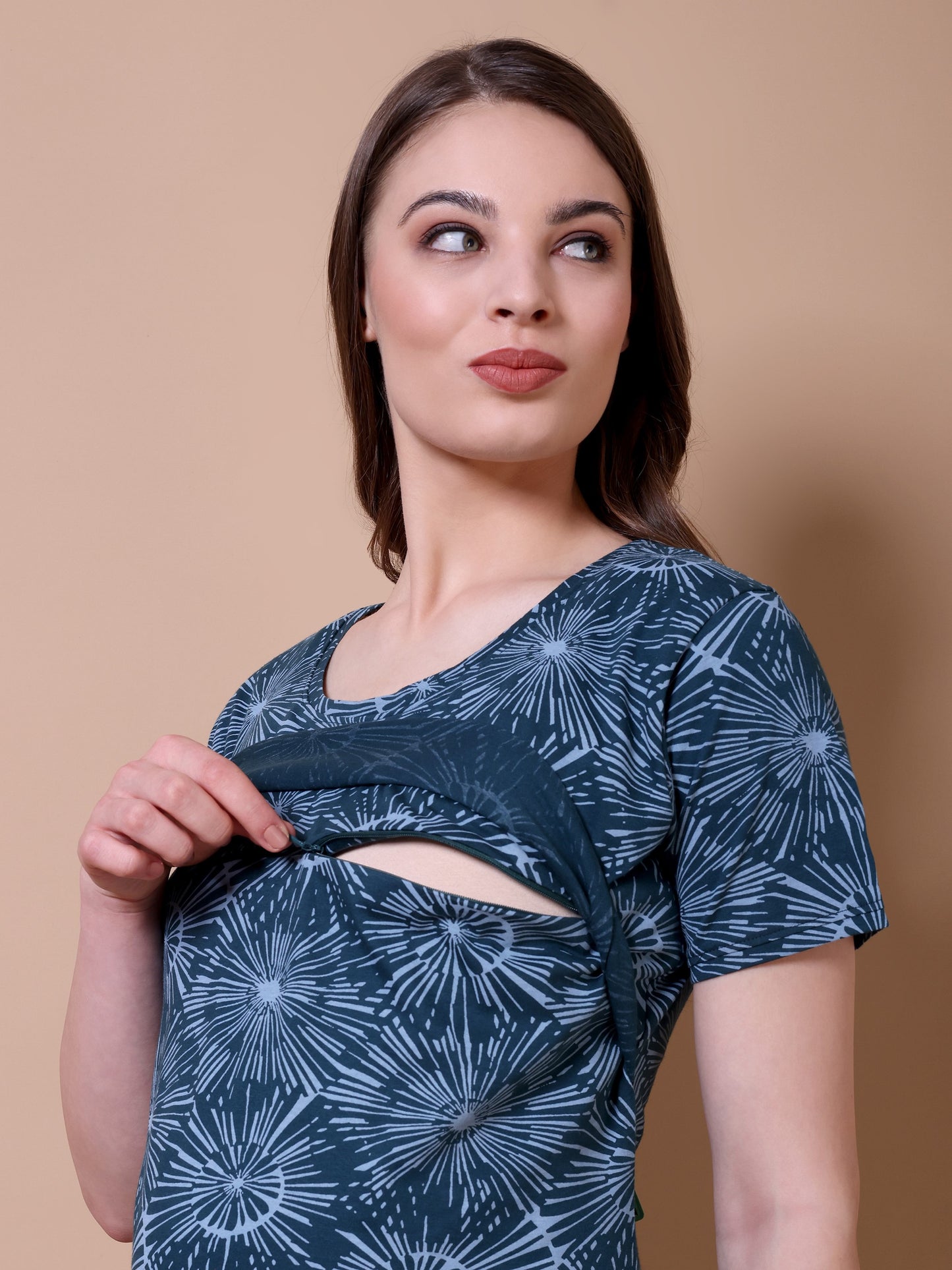 Starbust print Maternity and Lounge Nighty