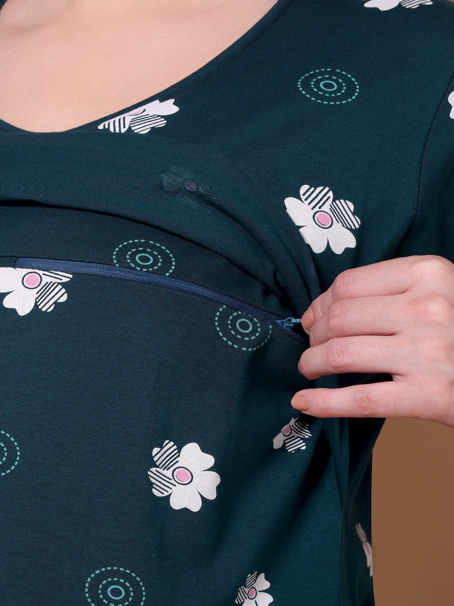 Serene Meadow Maternity and Lounge Nighty