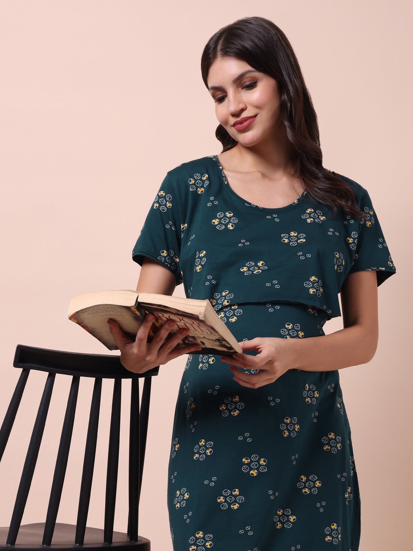 Harvest Green Maternity and Lounge Nighty