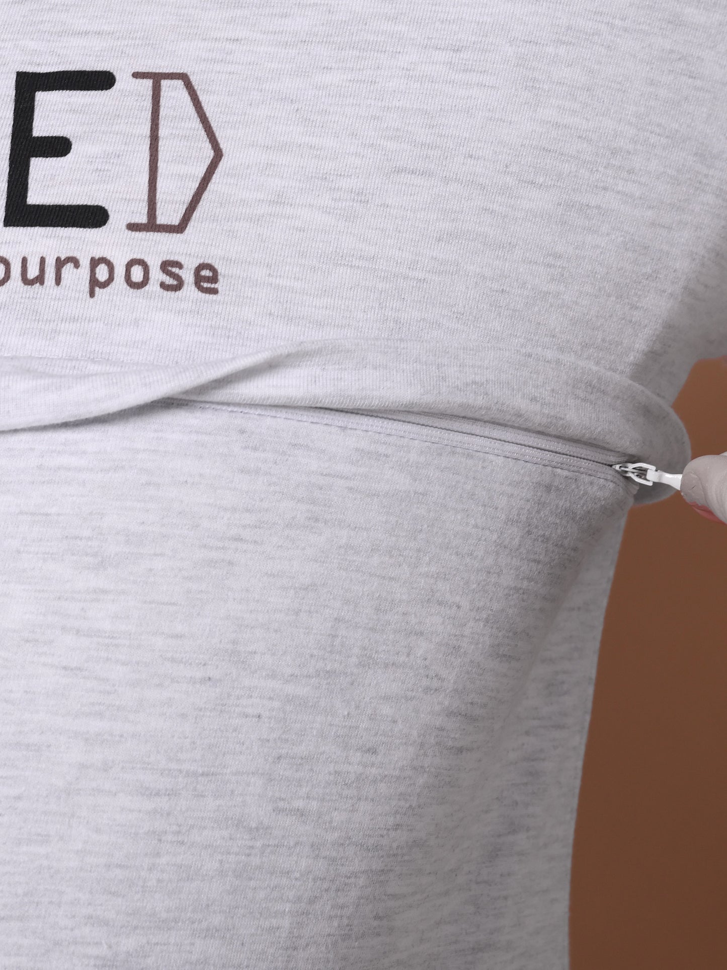 With a purpose maternity & nursing lounge night suit