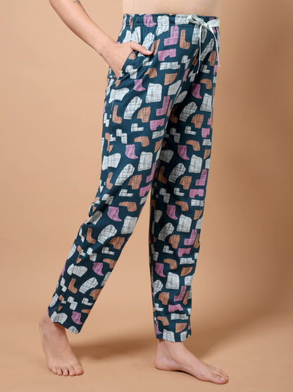 Berry cute maternity & nursing lounge night suit