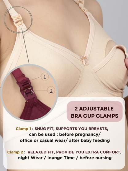 Maternity & Nursing Bra Skin ( Non-Padded )