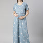 Celestial blue Maternity and Lounge Nighty