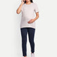 Maternity Comfy Pant Navy Blue - Adjustable waist