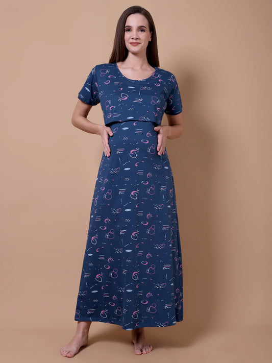 Rangrez Maternity and Lounge Nighty