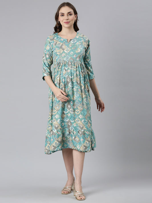 Dazzle maternity and feeding dress