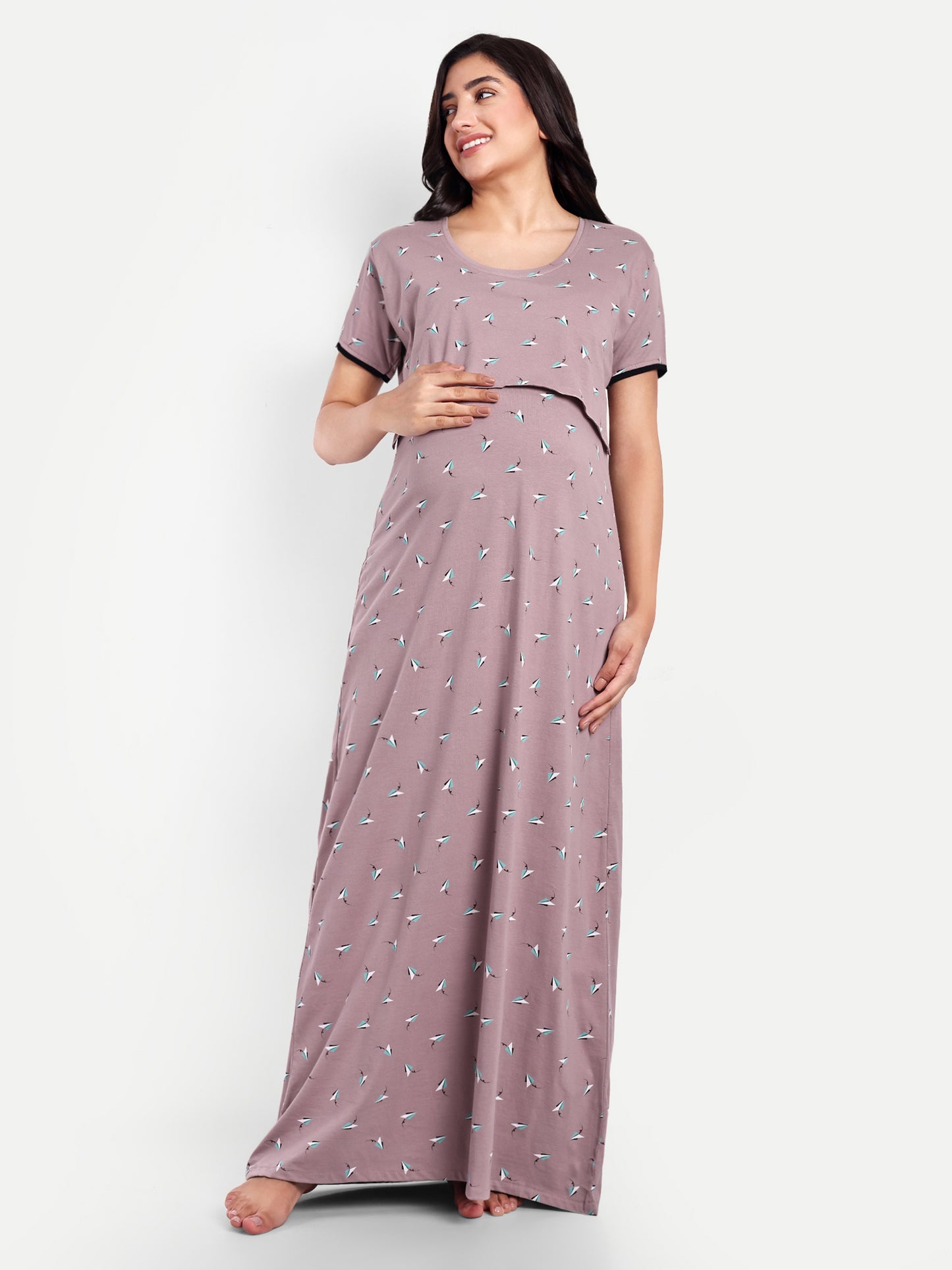 Dusk rose Maternity and Lounge Nighty