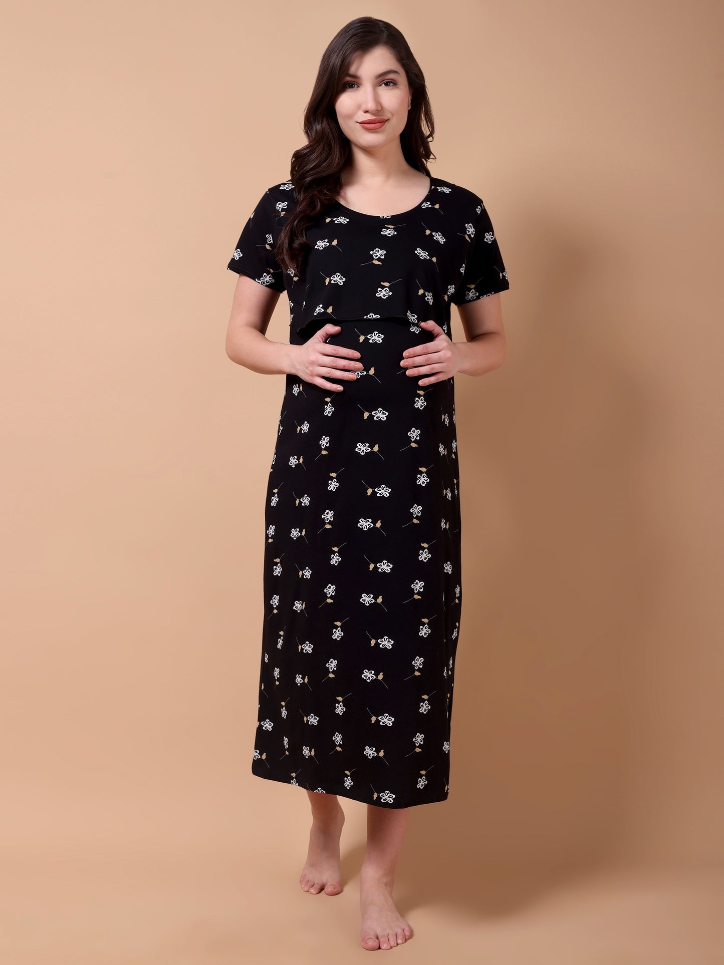 Expecting Elegance Maternity and Lounge Nighty