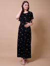 Rosé Noir Maternity and Lounge Nighty