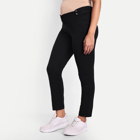 Maternity Comfy Pant - Adjustable waist - Black