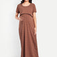 Rust orange Maternity and Lounge Nighty