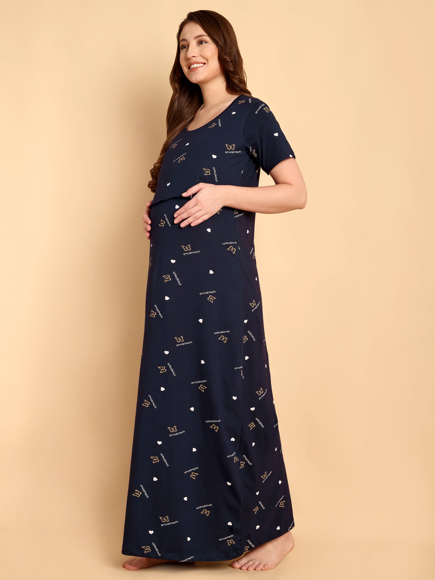 Gorgeous Navy Maternity and Lounge Nighty