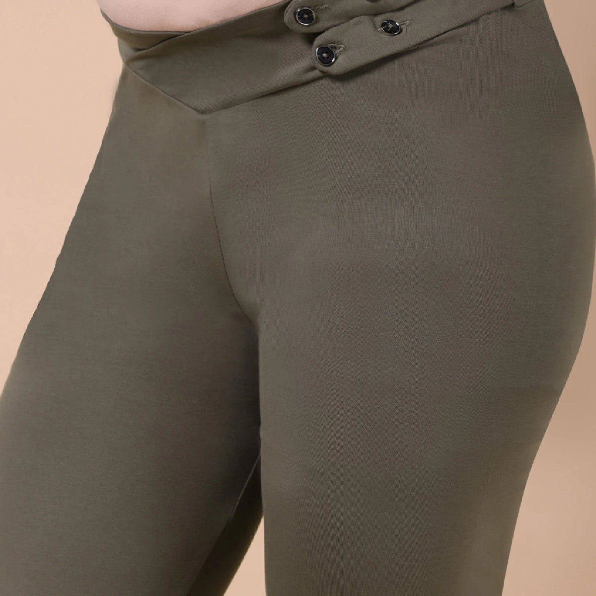 Maternity Comfy Pant - Adjustable waist - Green