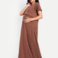 Rust orange Maternity and Lounge Nighty