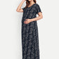 Heartbox Navy Maternity and Lounge Nighty