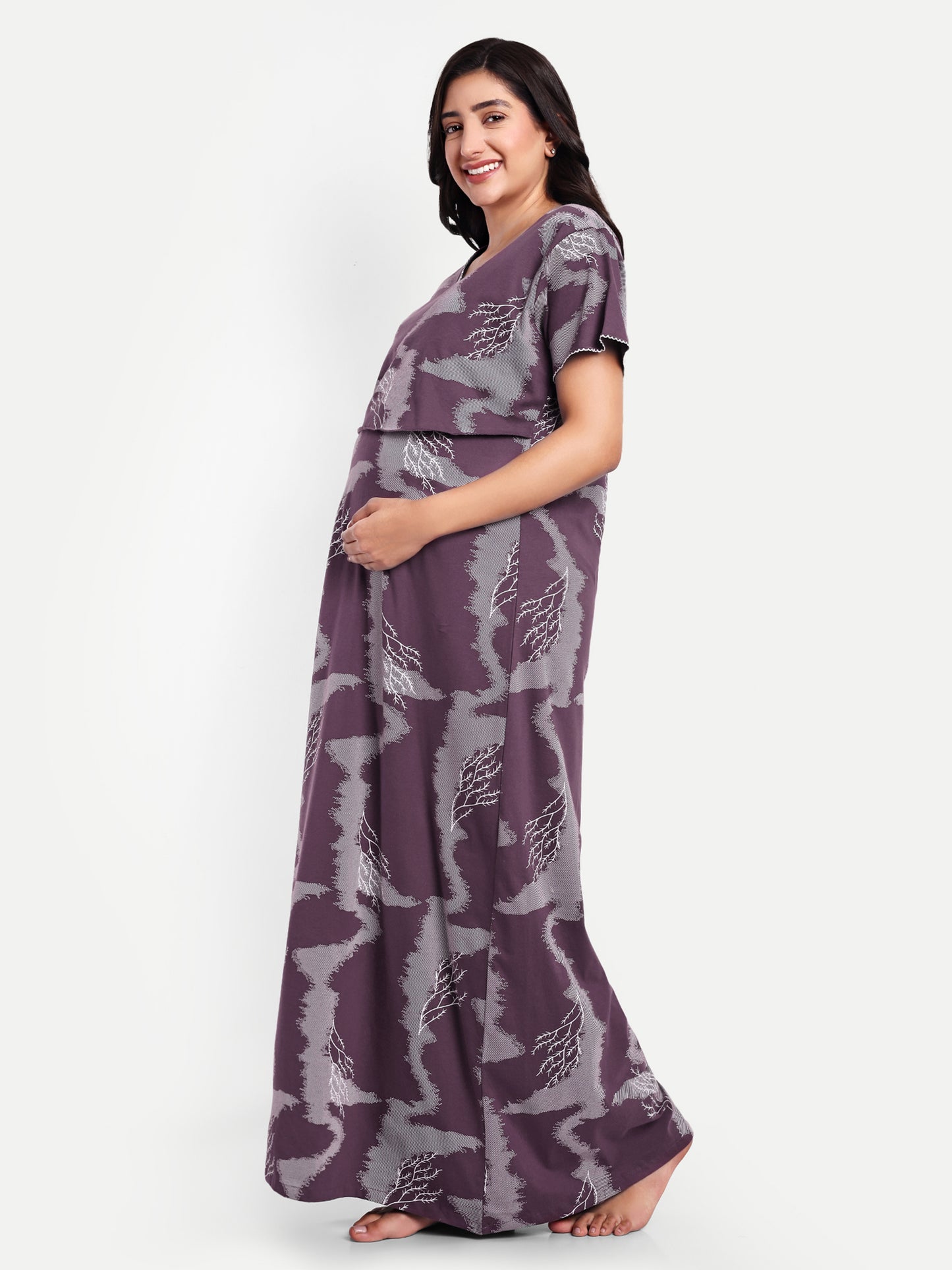 Caramel brown Maternity and Lounge Nighty