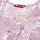 Lilac Plum maternity and feeding dress