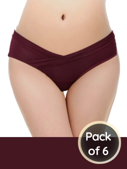 Pack of 6 Maternity Panties