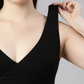 Maternity Lounge Bamboo Bra  ( removable cups ) Black