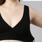 Maternity Lounge Bamboo Bra  ( removable cups ) Black