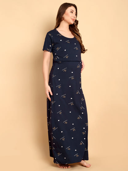 Gorgeous Navy Maternity and Lounge Nighty