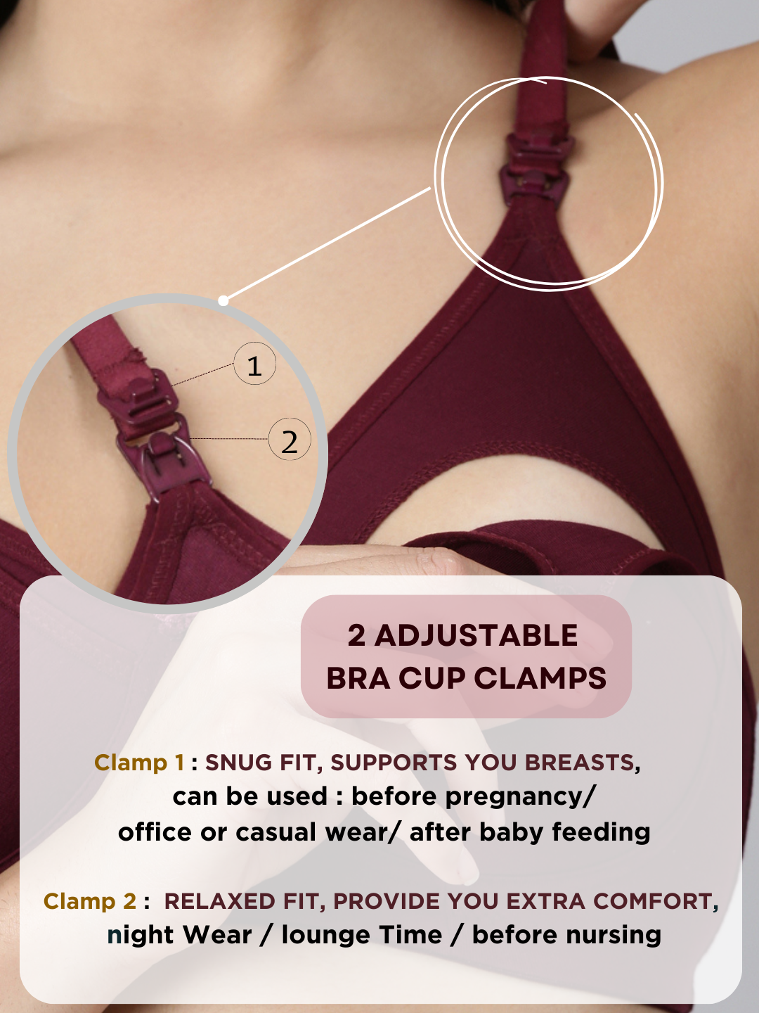Buy Gem Maternity Bras for Pregnancy Non Wired Cotton feeding Nursing  Feeding Drop Cup White Floral Online at desertcartINDIA