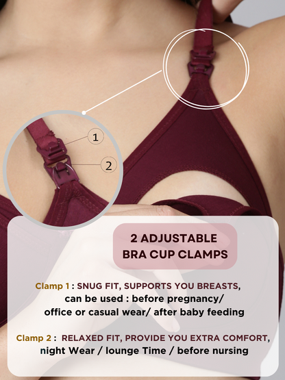 2-pack Maternity & Nursing Bra (non-Padded)