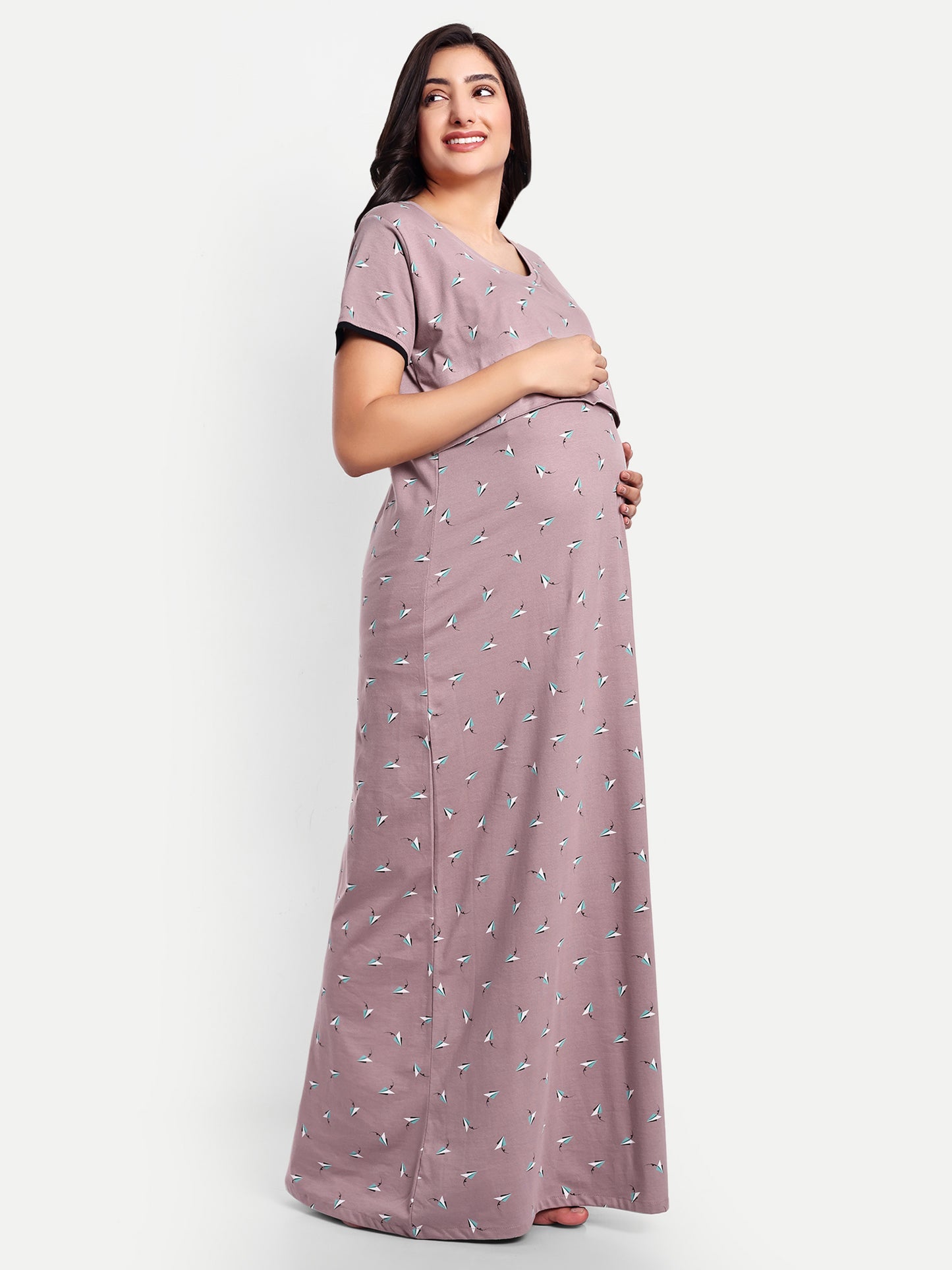 Dusk rose Maternity and Lounge Nighty