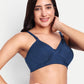 Maternity & Nursing Bra Mid-blue ( Non-Padded)