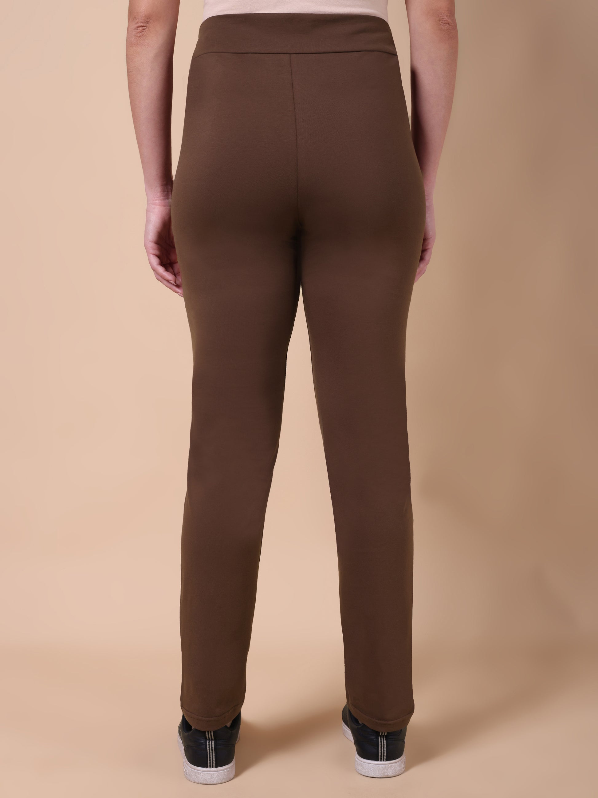 brown maternity dress pants Brown Wide Smock Waist Maternity Pants PinkBlush