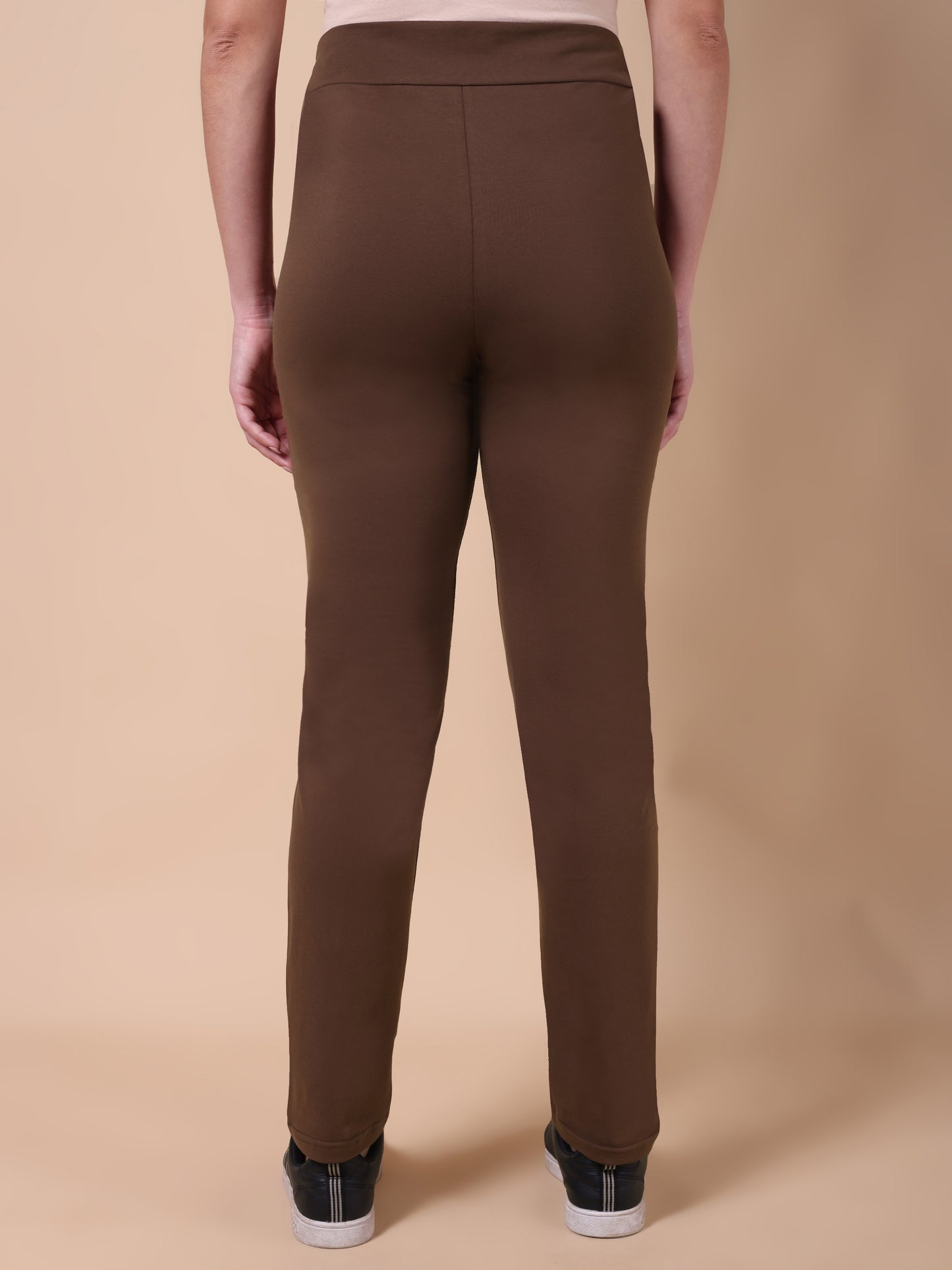 Maternity Comfy Pant - Adjustable waist Brown