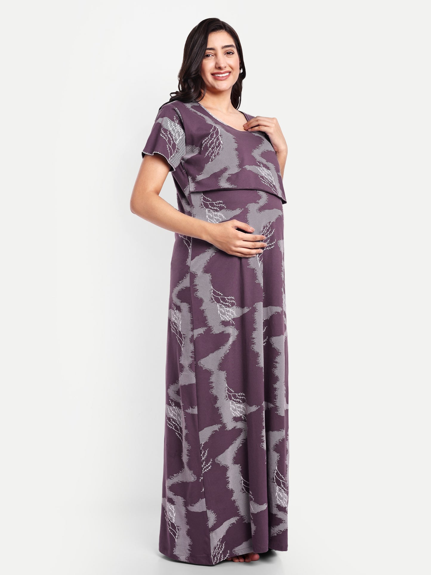 Caramel brown Maternity and Lounge Nighty