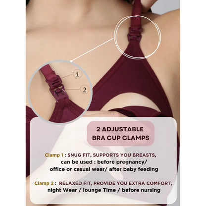 2-pack Maternity & Nursing Bra (non-Padded)