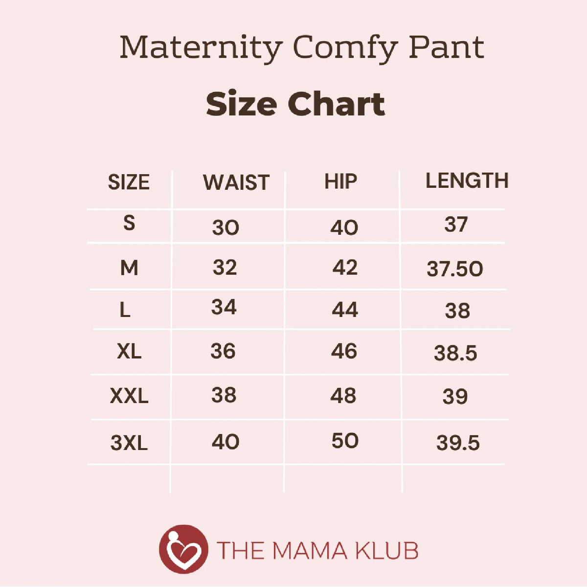 Maternity Comfy Pant - Adjustable waist - Black